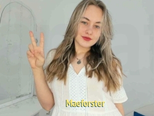 Maeforster