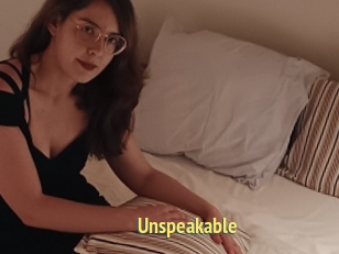 Unspeakable
